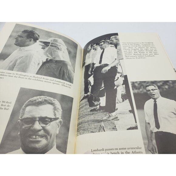 Coach A Season With Lombardi By Tom Dowling Hardcover Book 1970 Vintage HTF - Picture 3 of 10